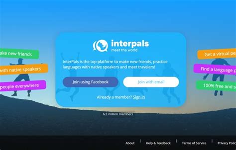 intelpals|interpals website.